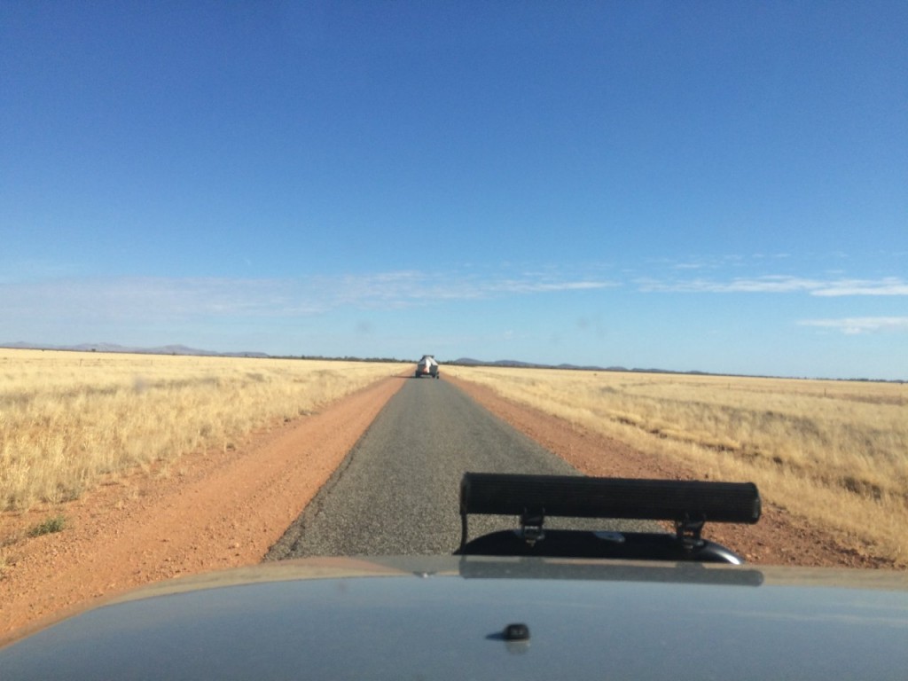 Start of the Tanami Track