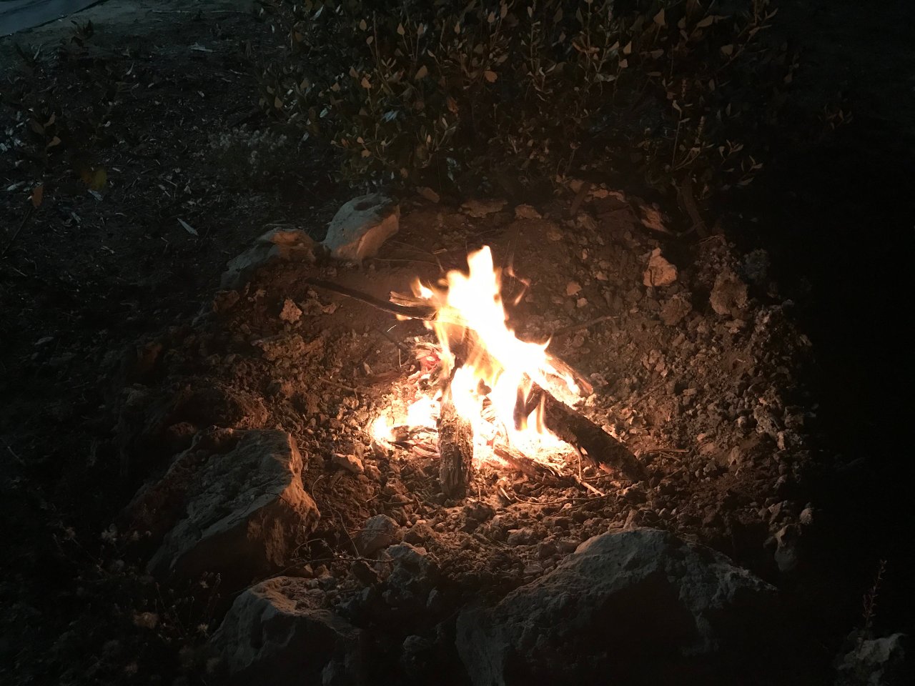 Coffin Bay campfire