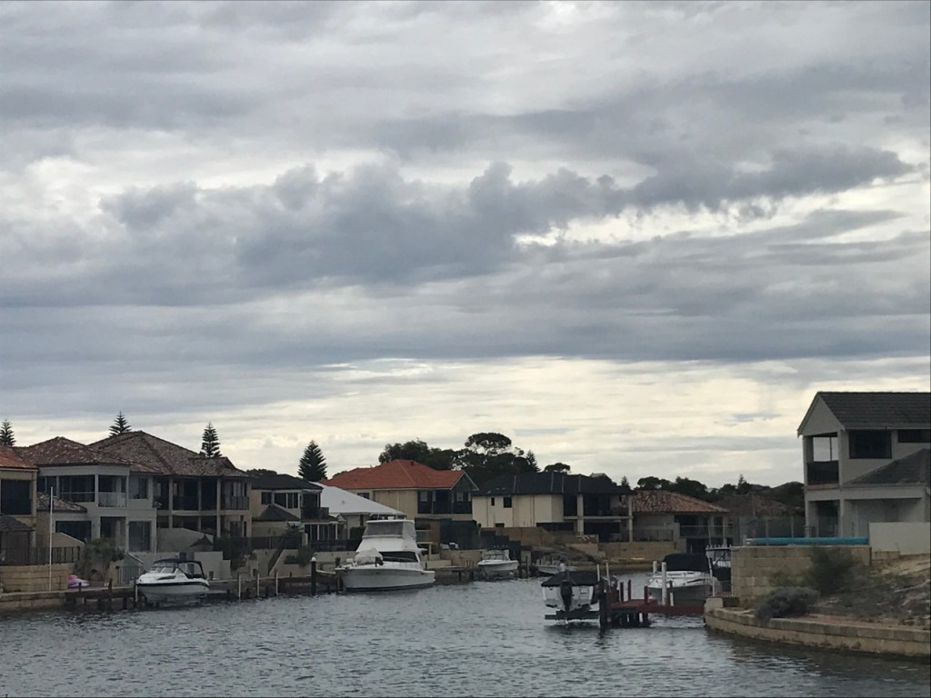 Canal with Boats Moored outside your home, Mandurah WA