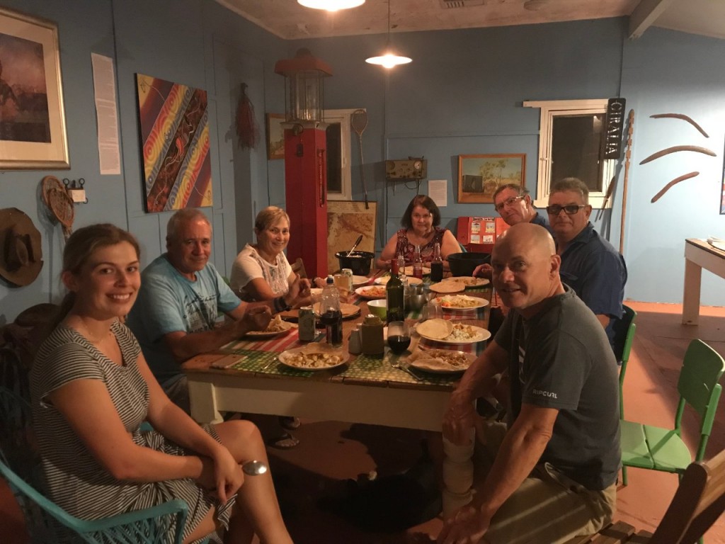 The Giralia Crew Dinner, Giralia Station WA