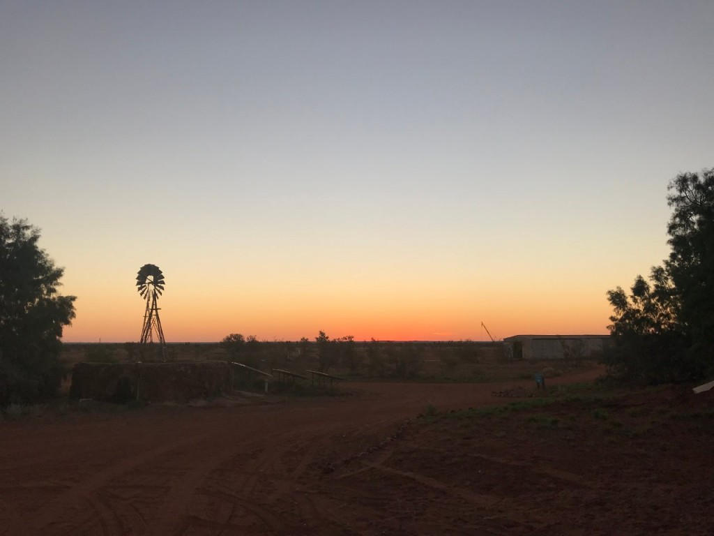 And the sun sets on another amazing day at Giralia Station WA