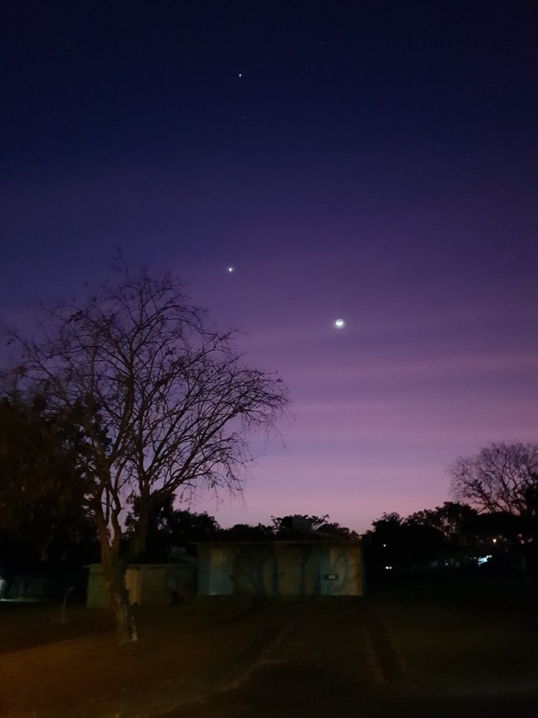 Purple night sky, Lee Point, Darwin NT