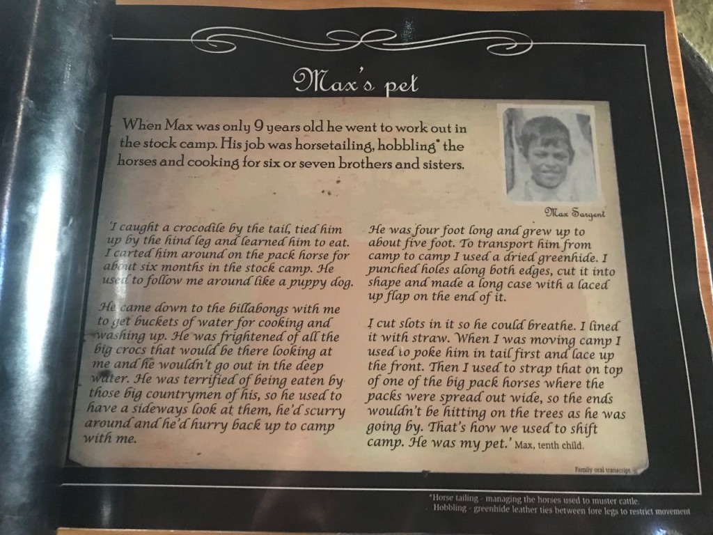 Story of Max Blyth in the Photo Album, Blyth Homestead, Litchfield, NT