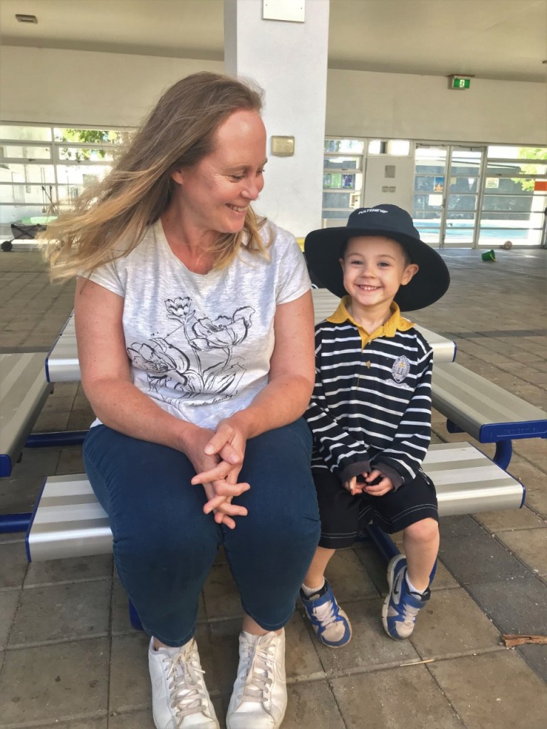 Nanny and Haim at Child Care, Adelaide SA